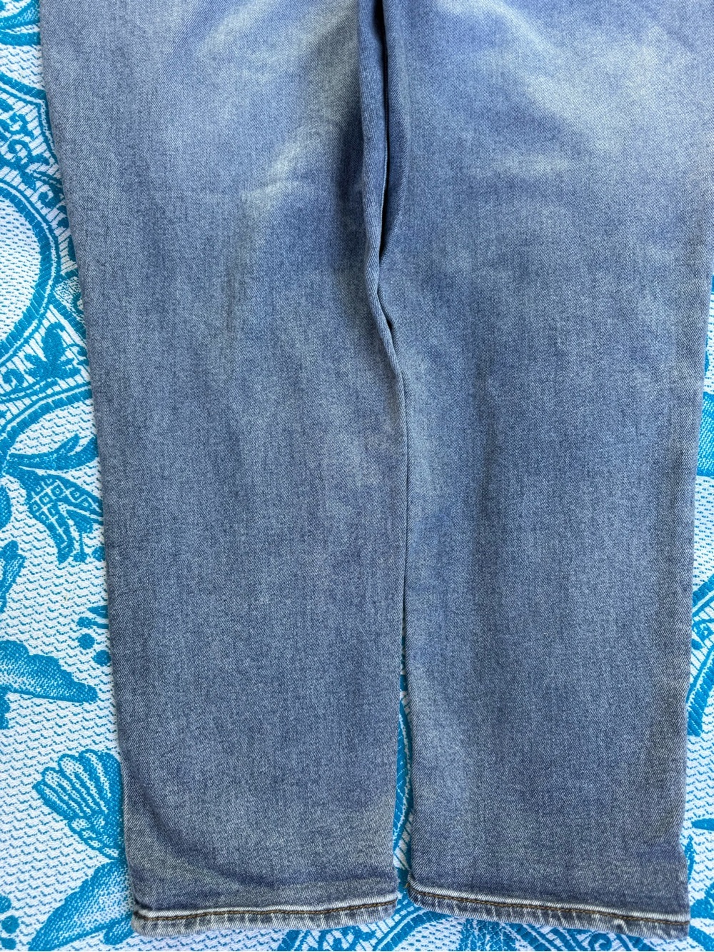Rock & Republic Size 18 Capris Cropped Medium Wash Stretch Denim Jeans - Picture 6 of 8
